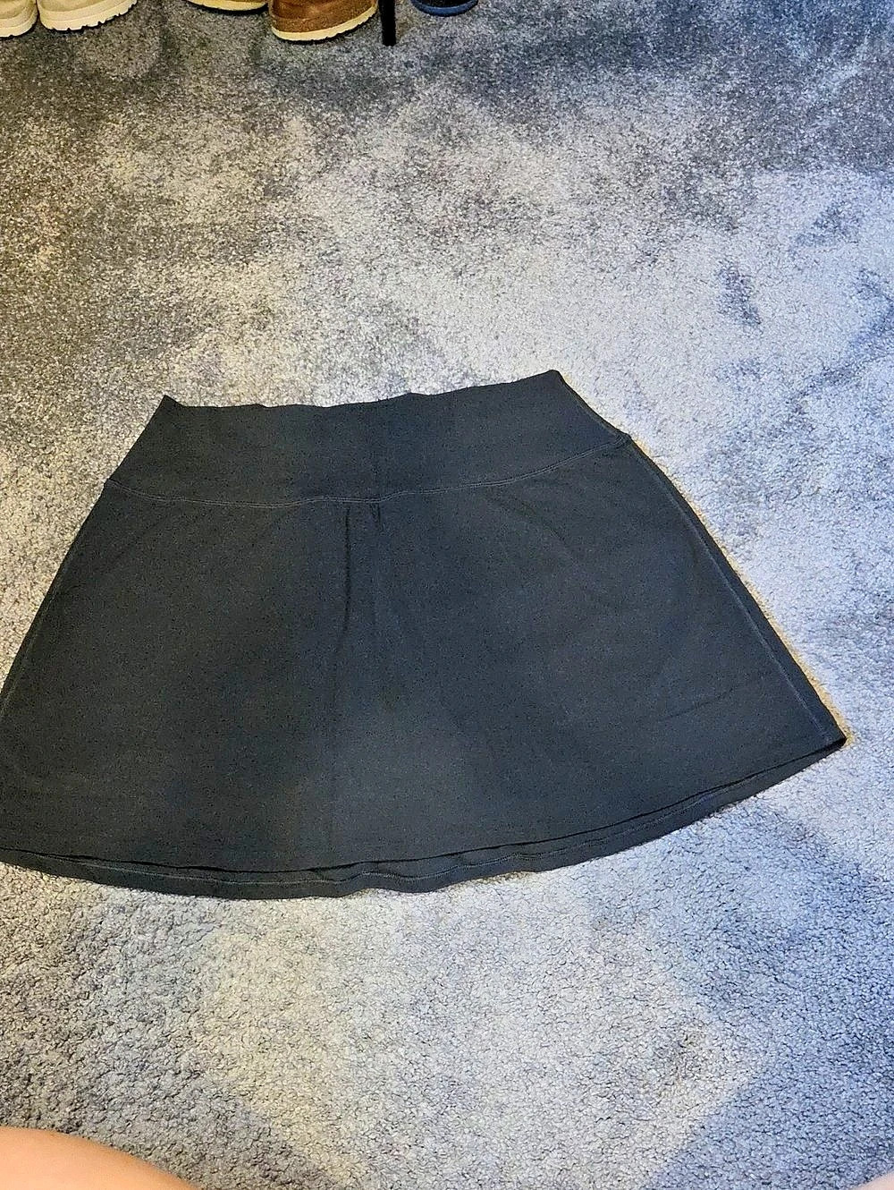CRZ Yoga Black Athletic Skort